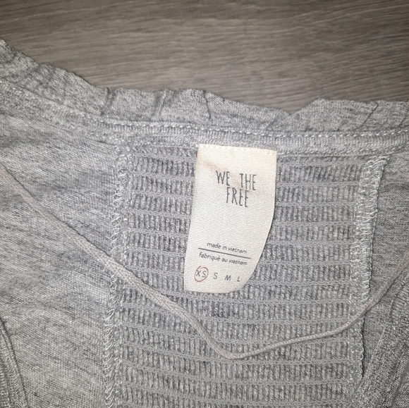 NWT We The Free Just A Henley Oversized Tunic Top - Picture 9 of 9